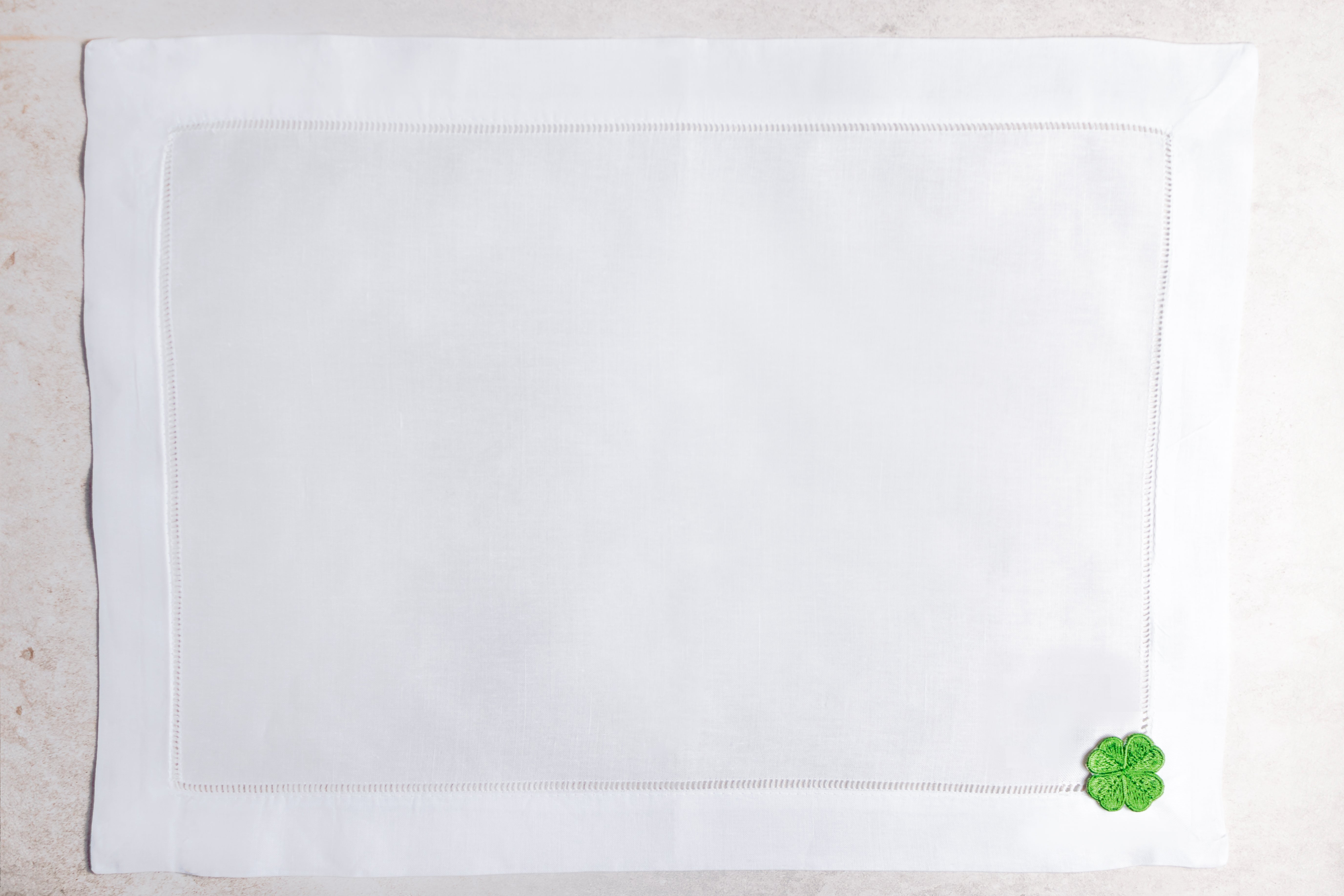 Mantel individual de lino