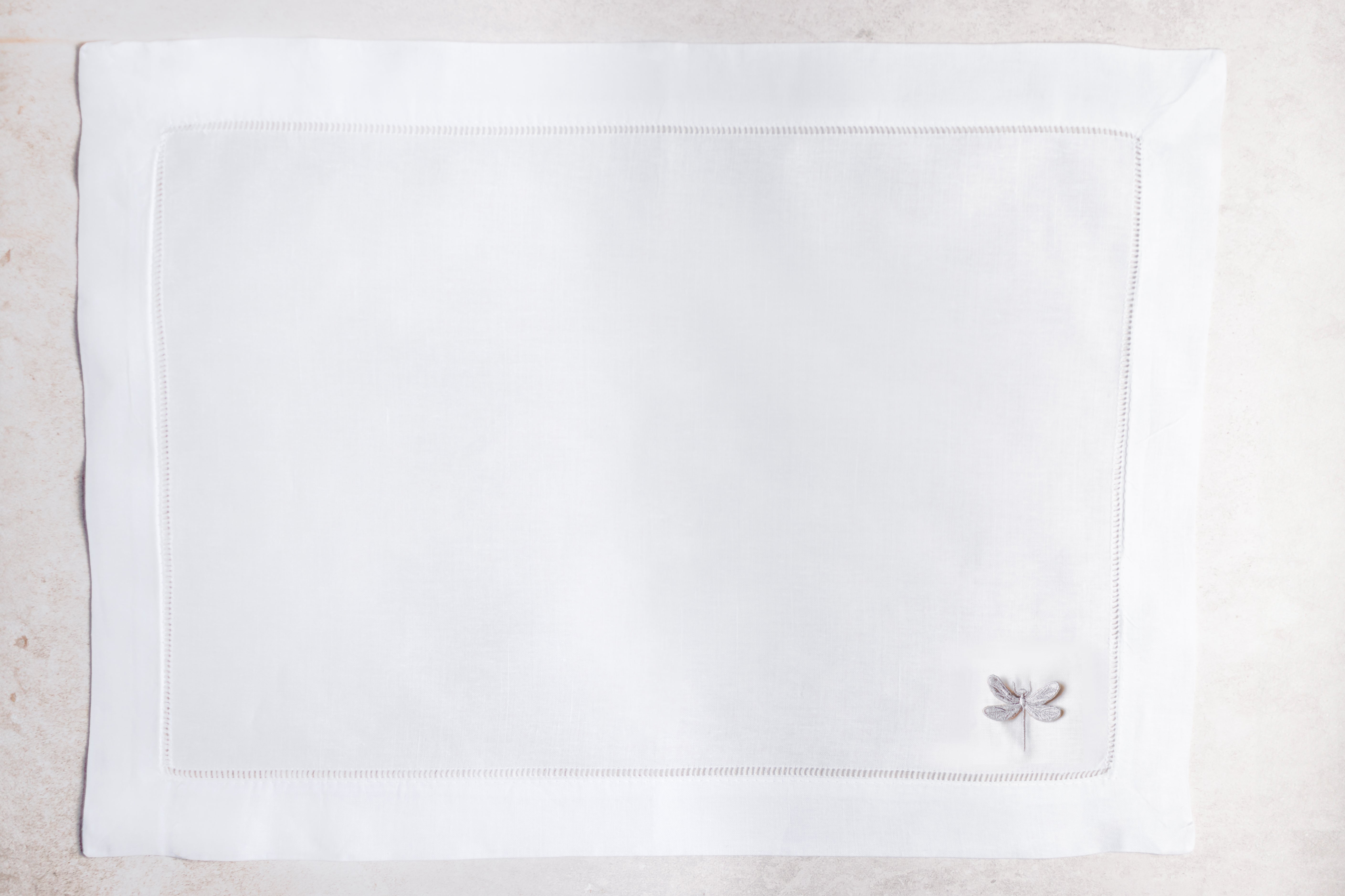 Mantel individual de lino