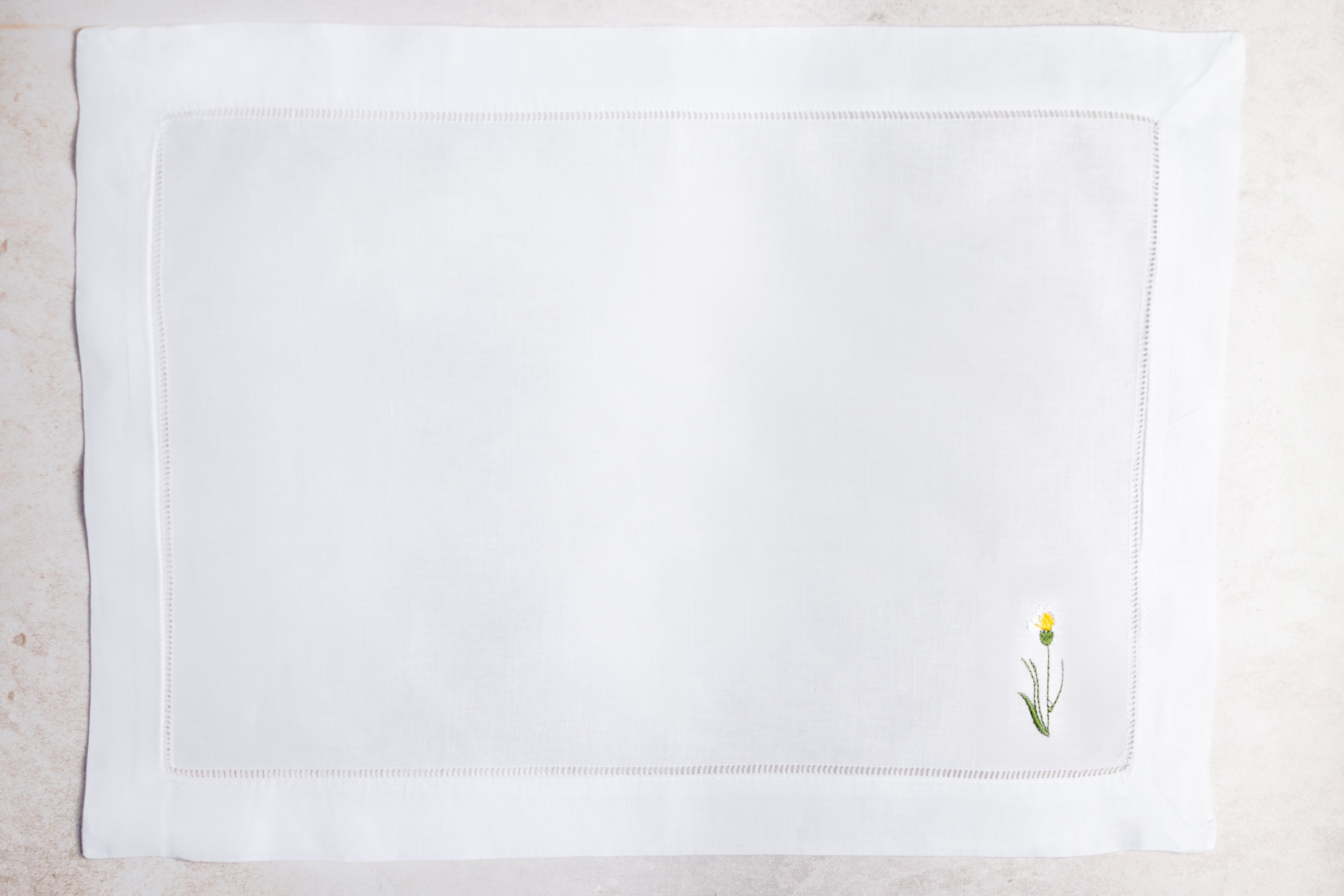 Mantel individual de lino