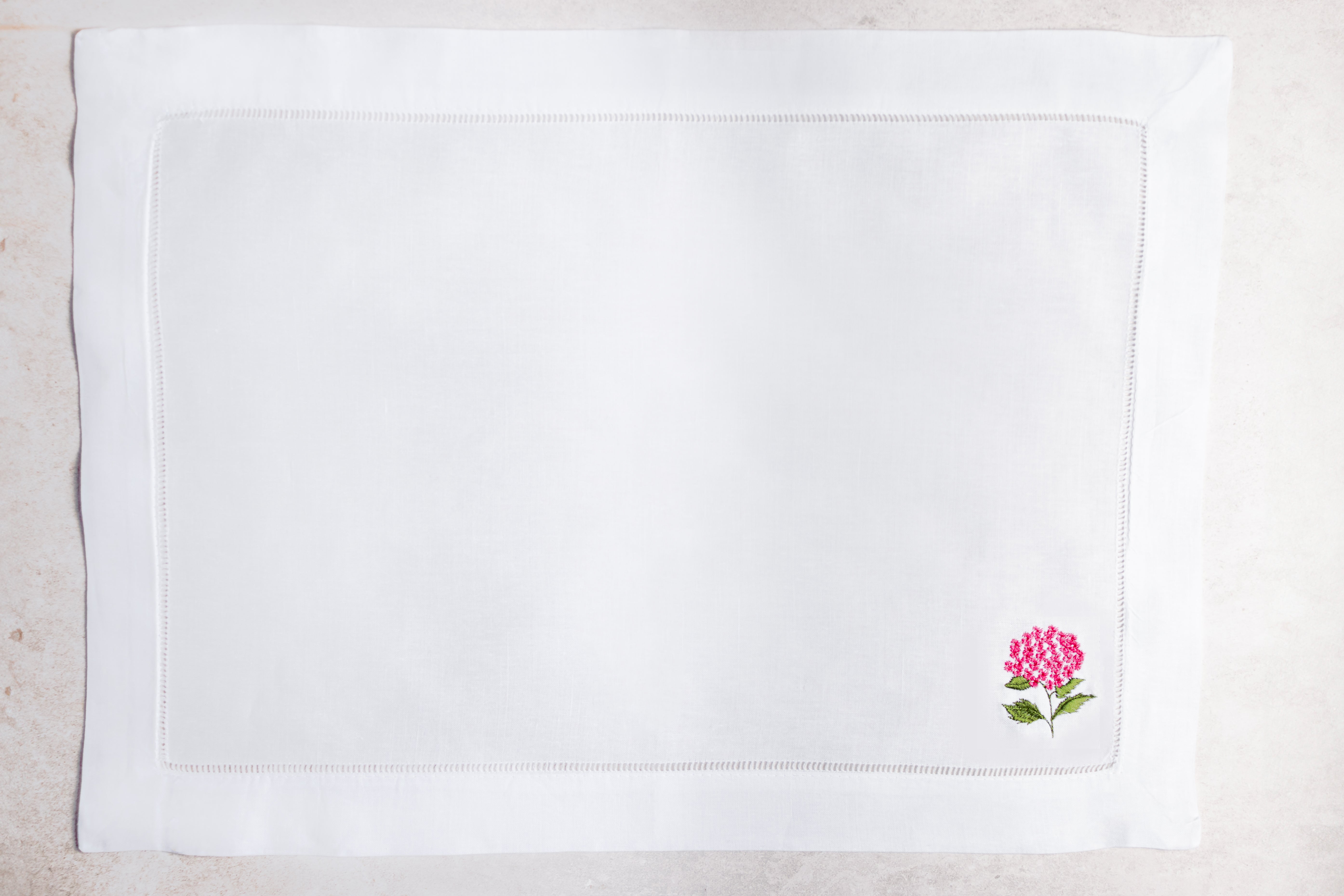 Mantel individual de lino