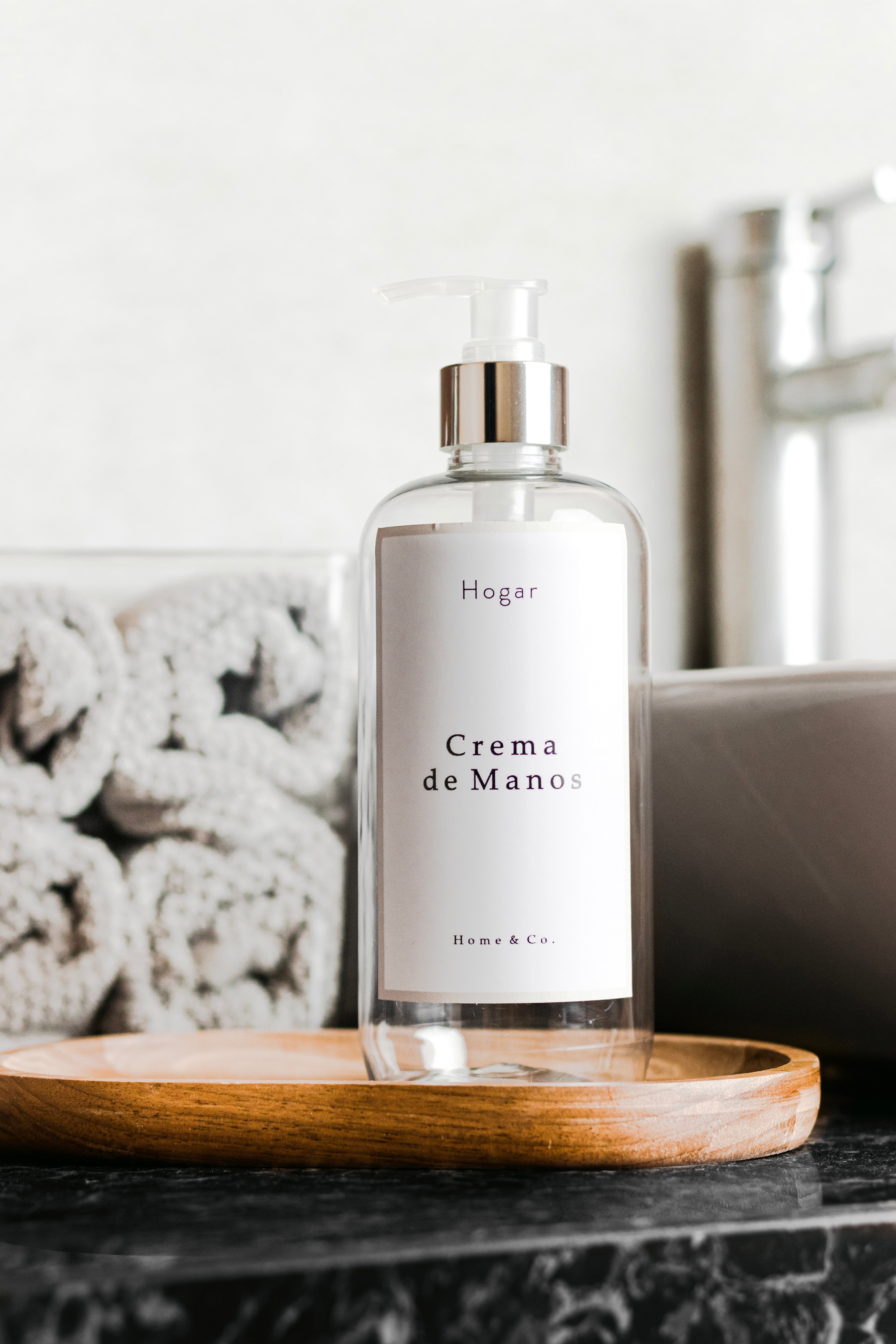 Dispensador transparente para jabón