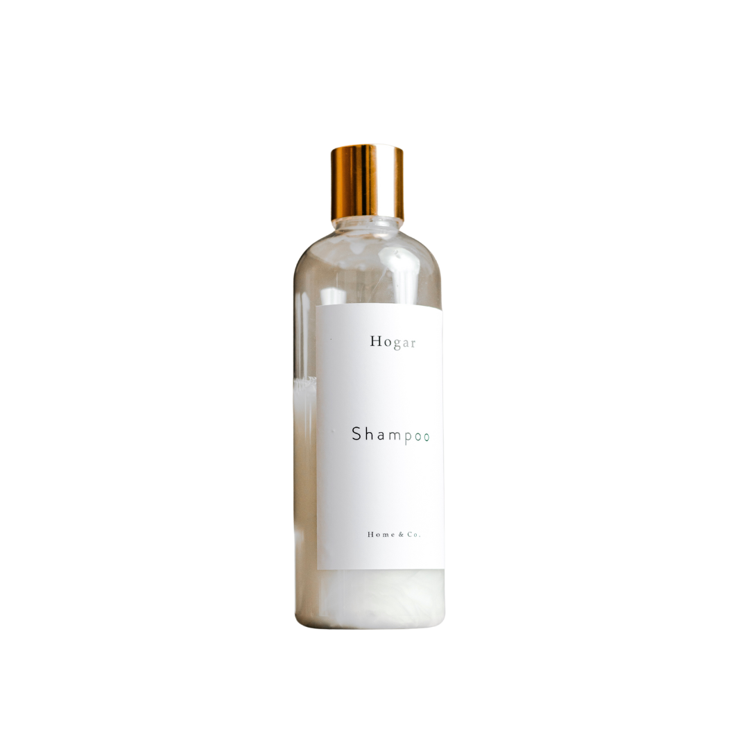 Dispensador transparente para shampoo