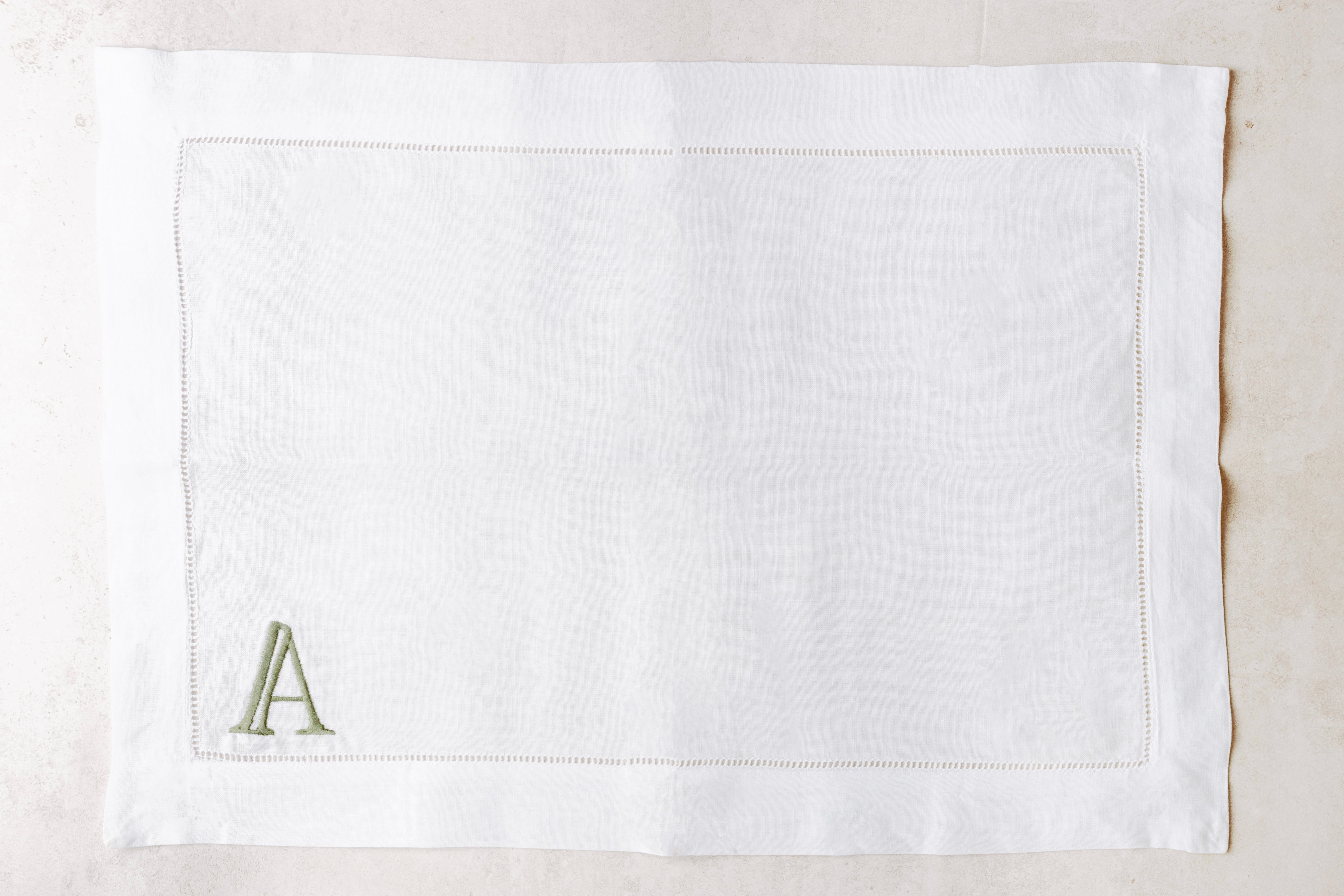 Mantel individual de lino