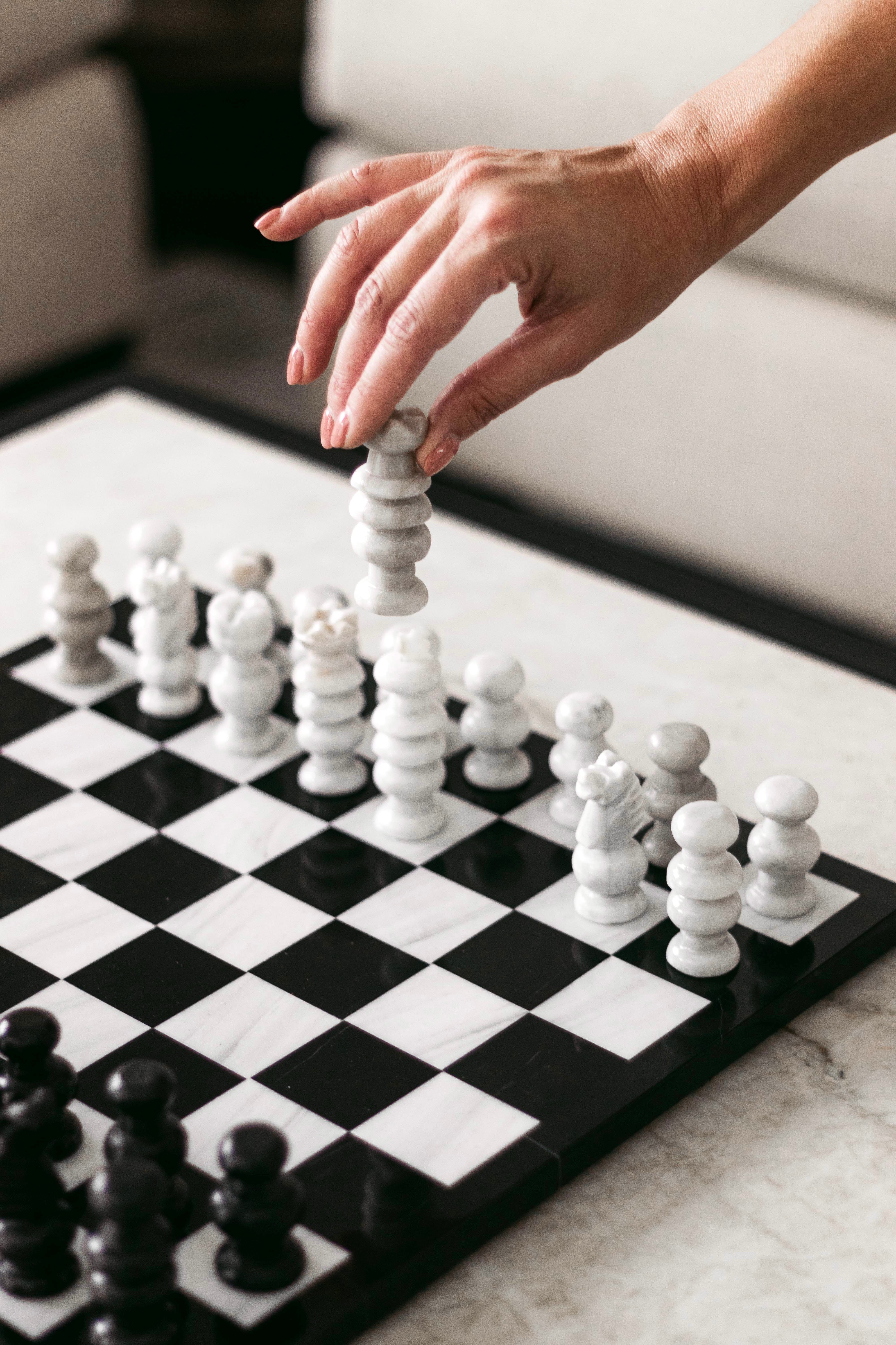 Ajedrez blanco y negro