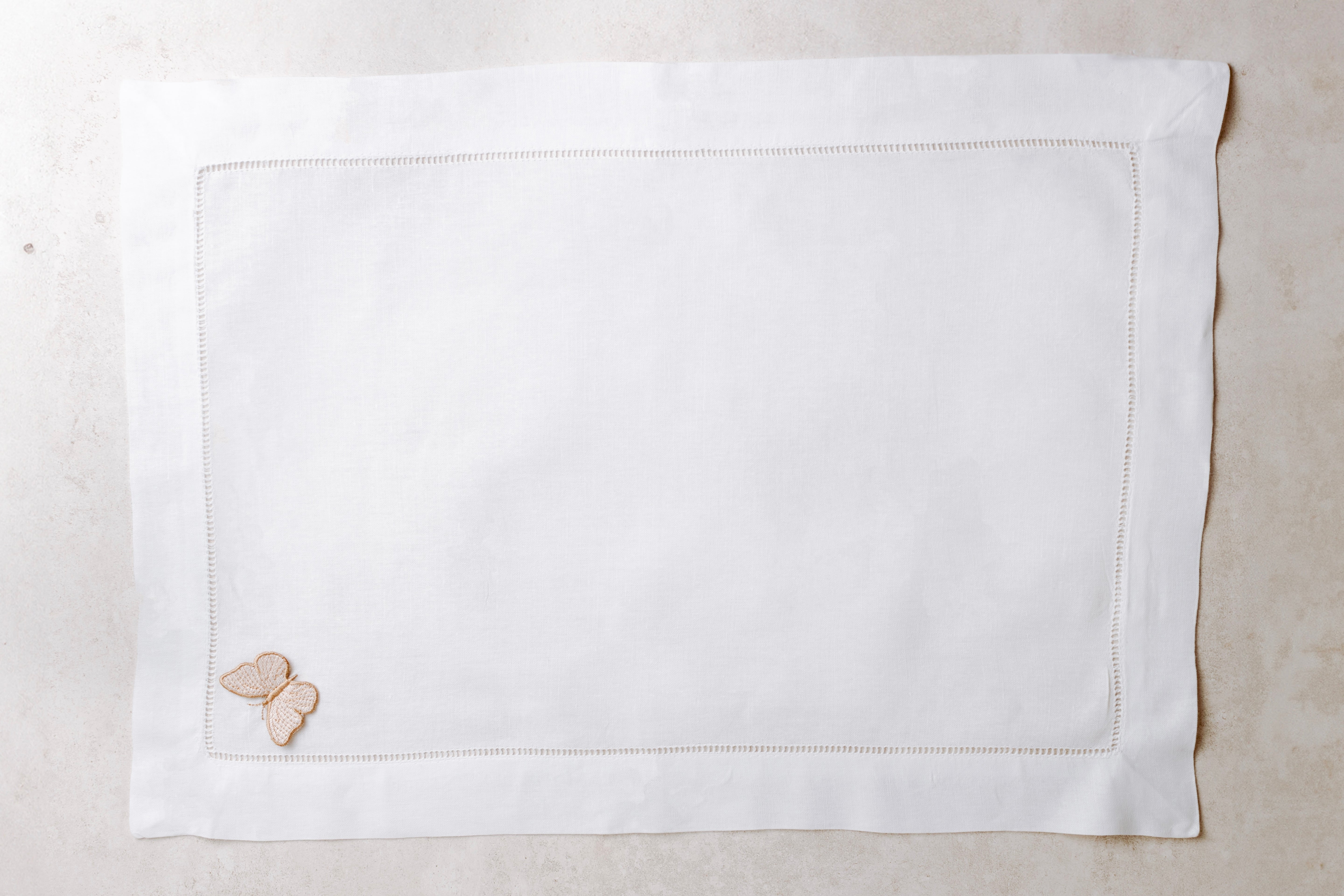 Mantel individual de lino