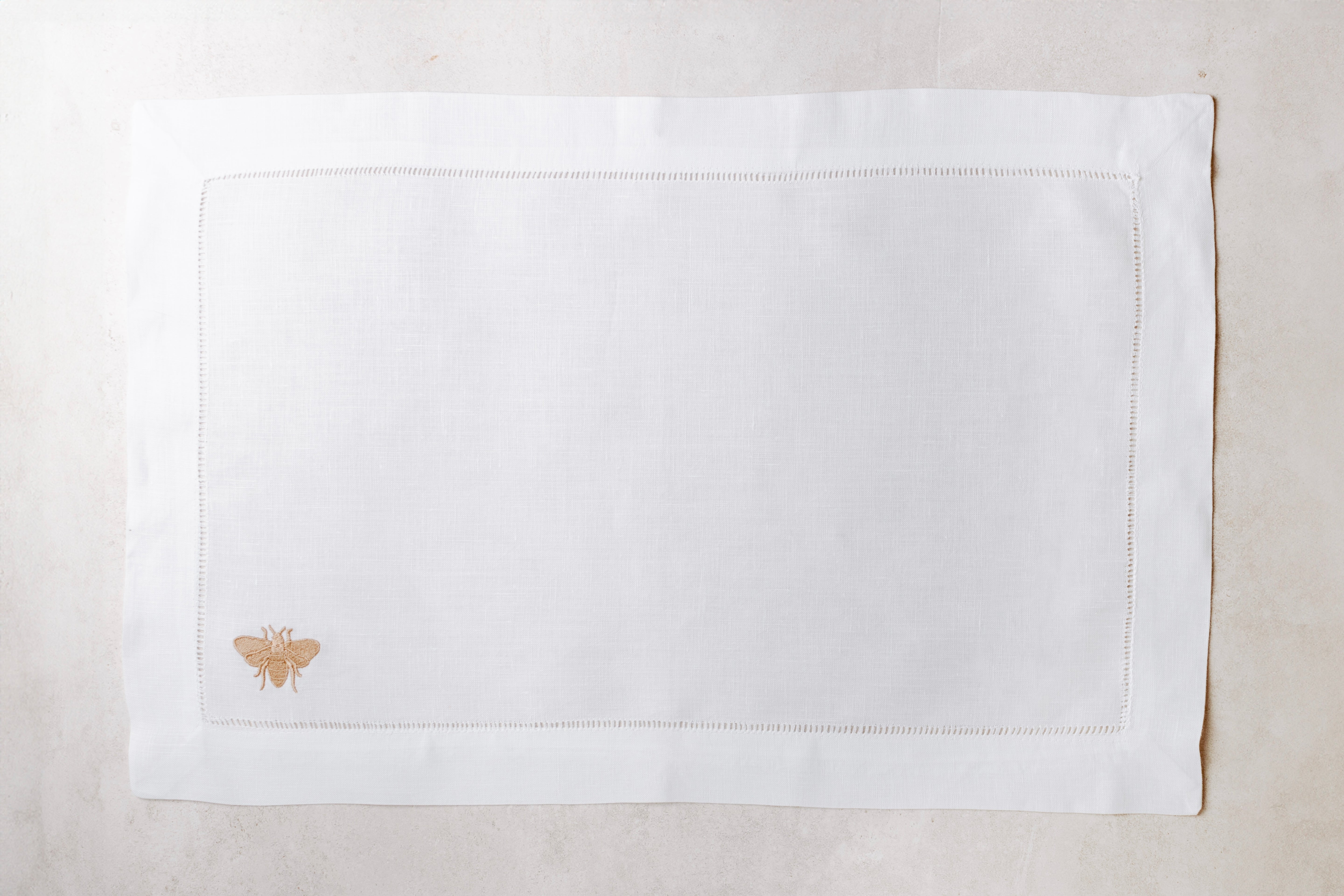 Mantel individual de lino