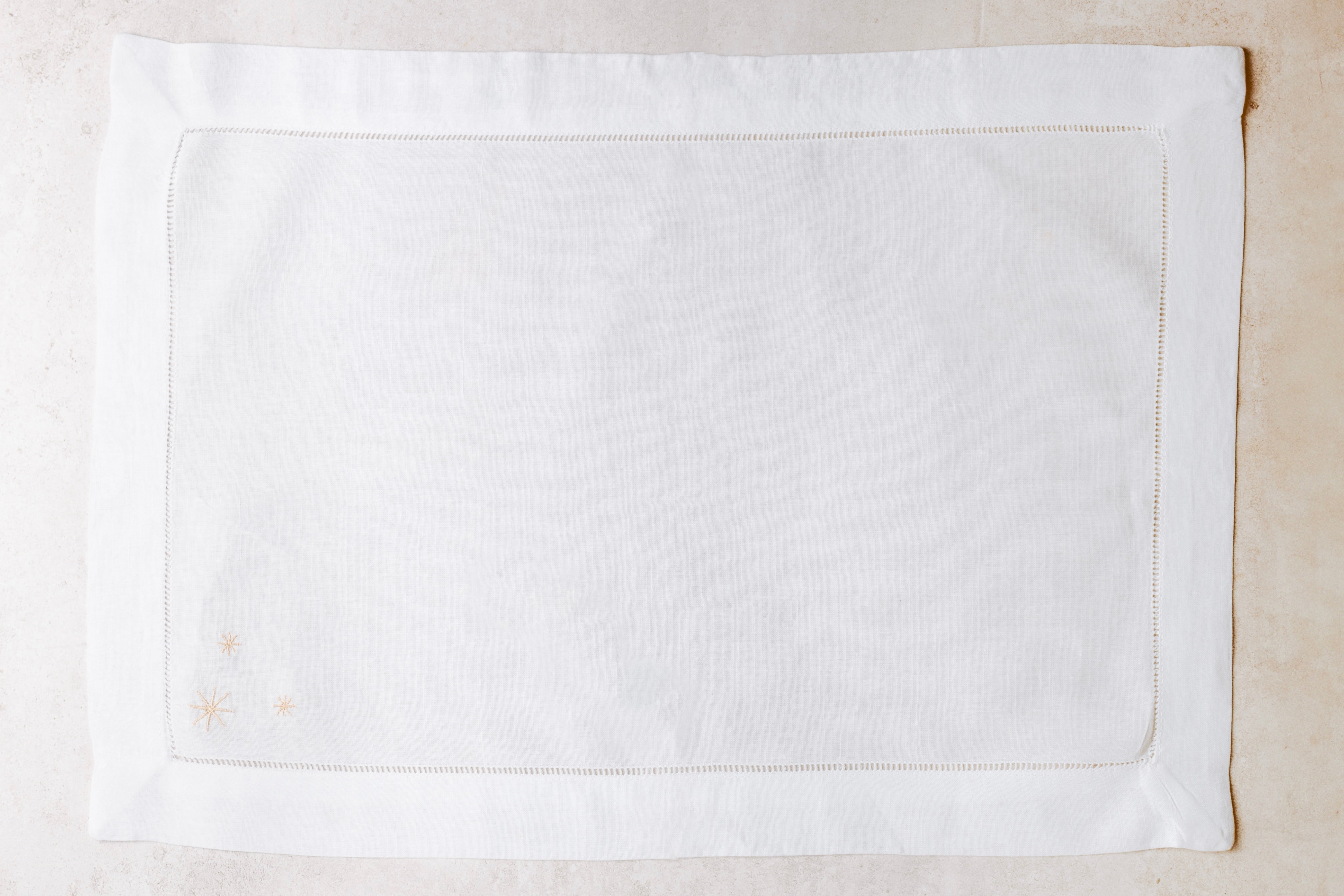 Mantel individual de lino