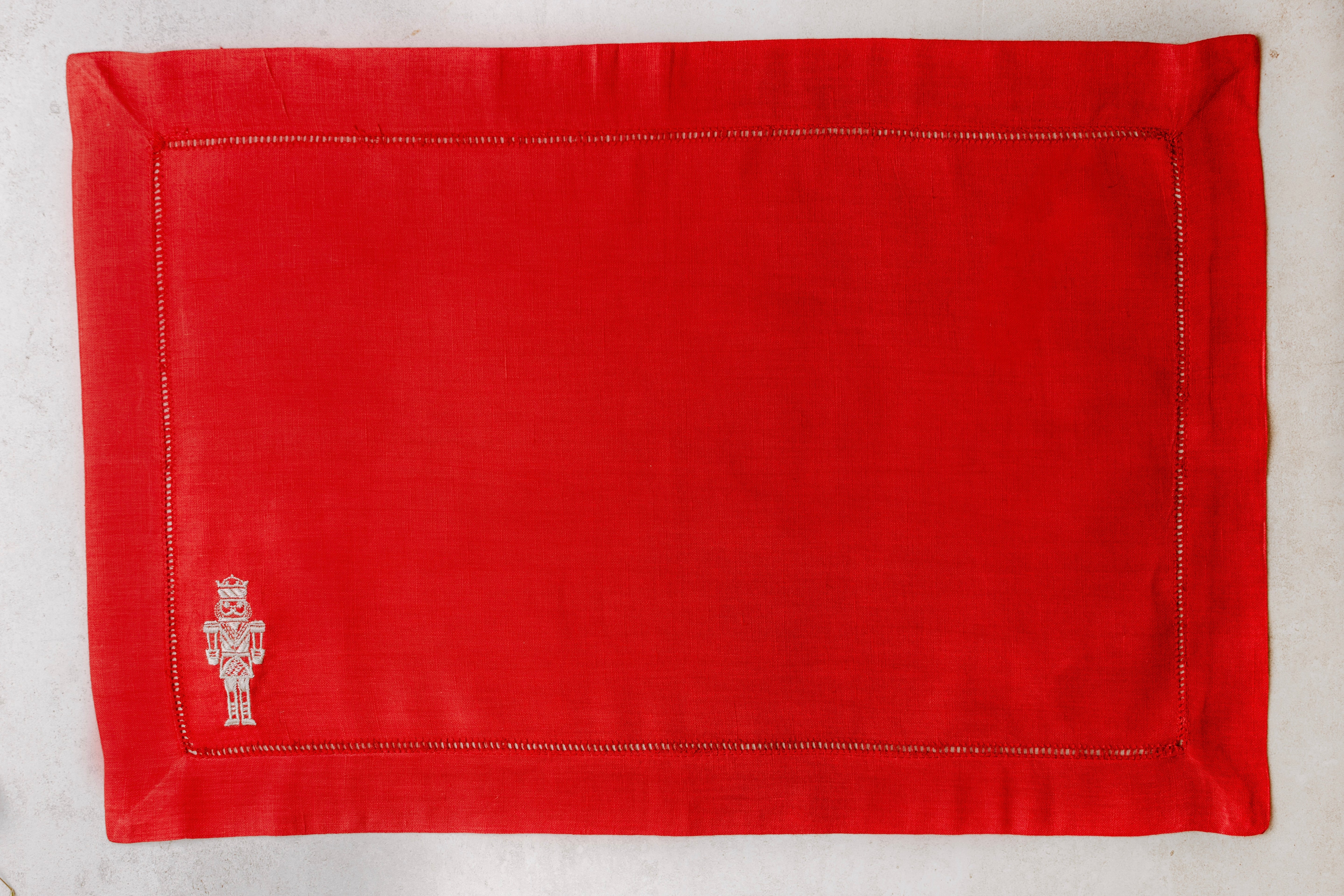 Mantel individual de lino