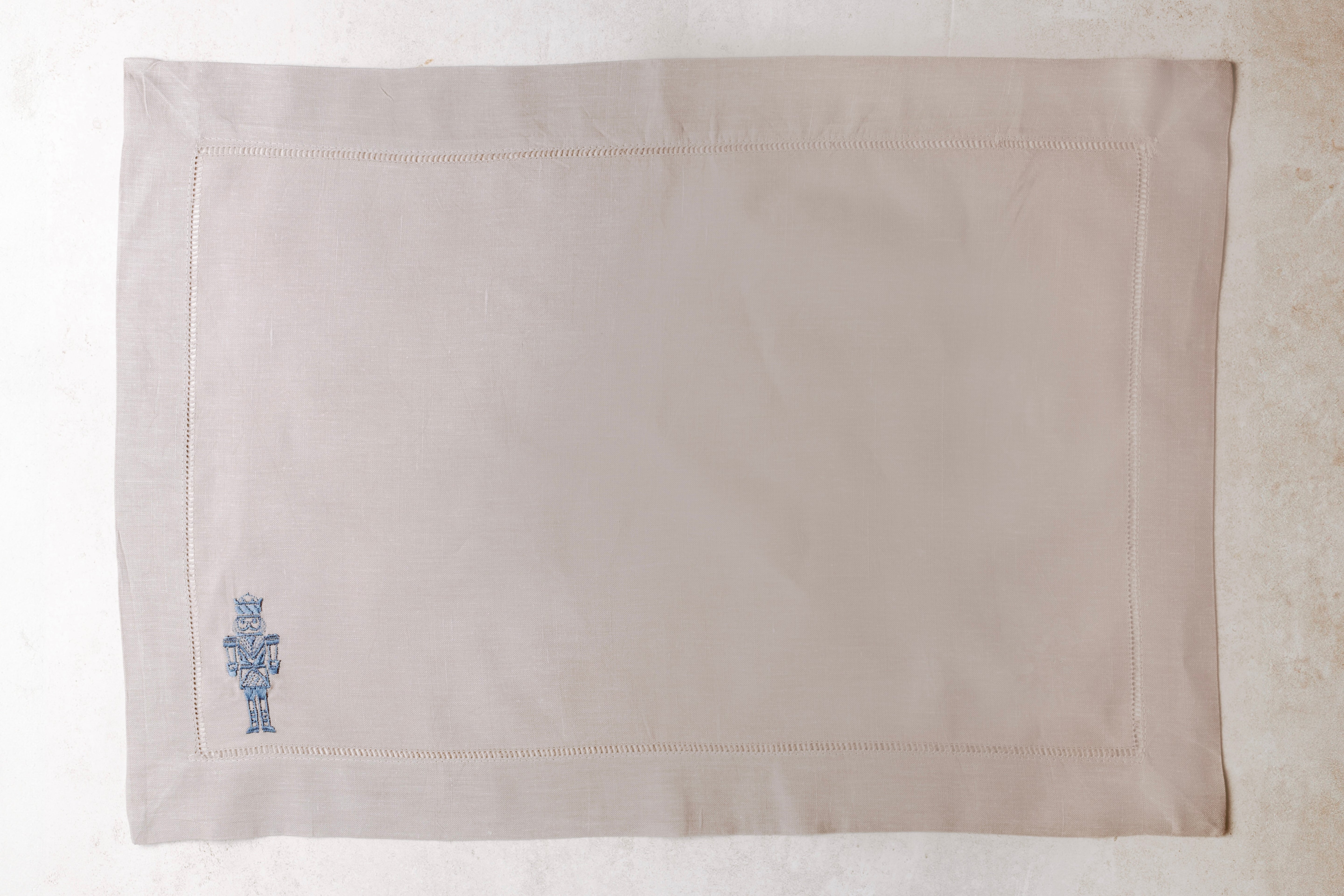 Mantel individual de lino